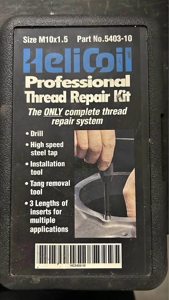 HeliCoil Professional Thread Repair Kit M10x1.5 Part No. 5403-10