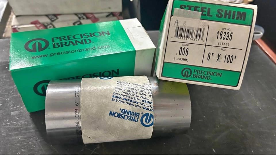 Precision Brand Steel Shim