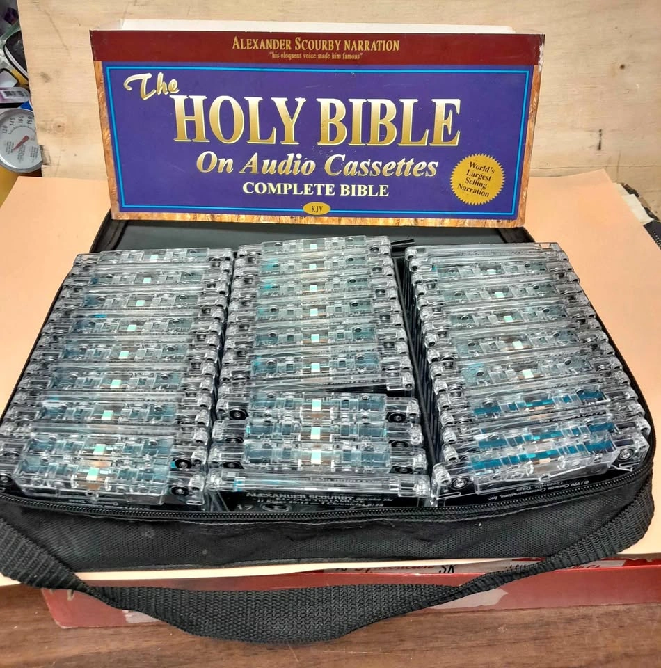 KJV Complete Scourby Audio Cassette Bible