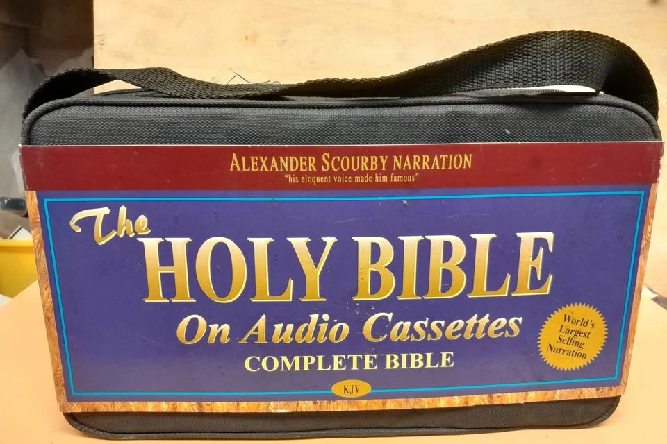 KJV Complete Scourby Audio Cassette Bible - photo 2