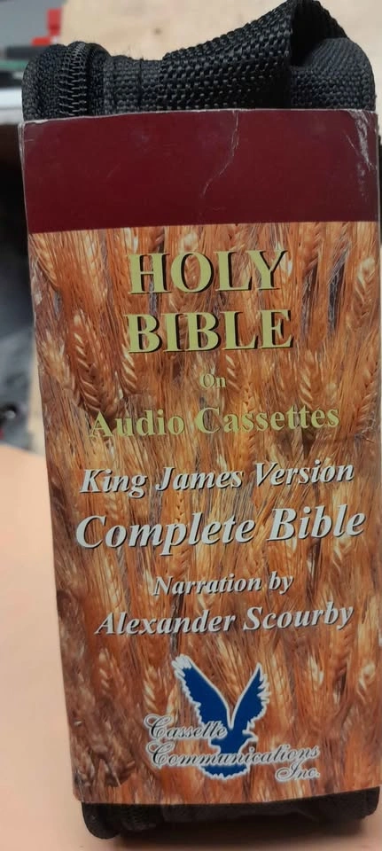 KJV Complete Scourby Audio Cassette Bible - photo 4