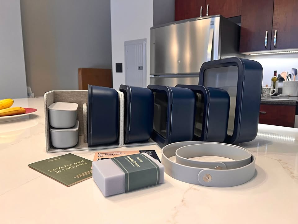 50% OFF OBO!! Caraway Food Storage Set, Navy