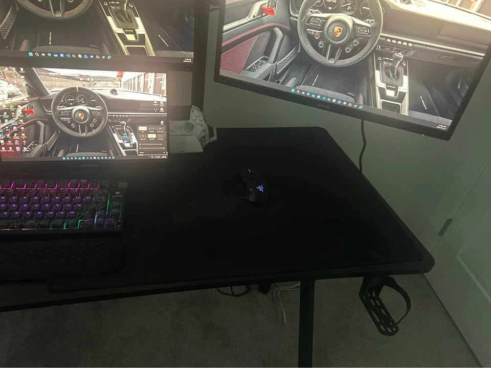 Desk, Chair & Dual Monitors - photo 4