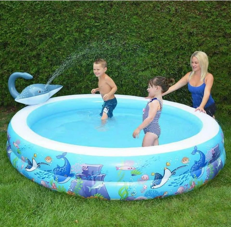 Kids inflatable swimming pool - photo 2