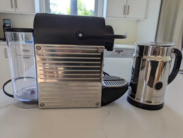 Nespresso Pixie and Frother