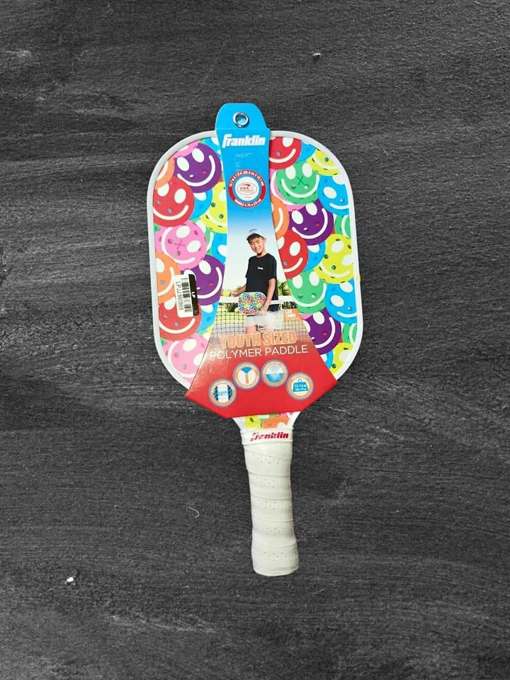 Smiley Face Franklin Youth Pickleball Paddle