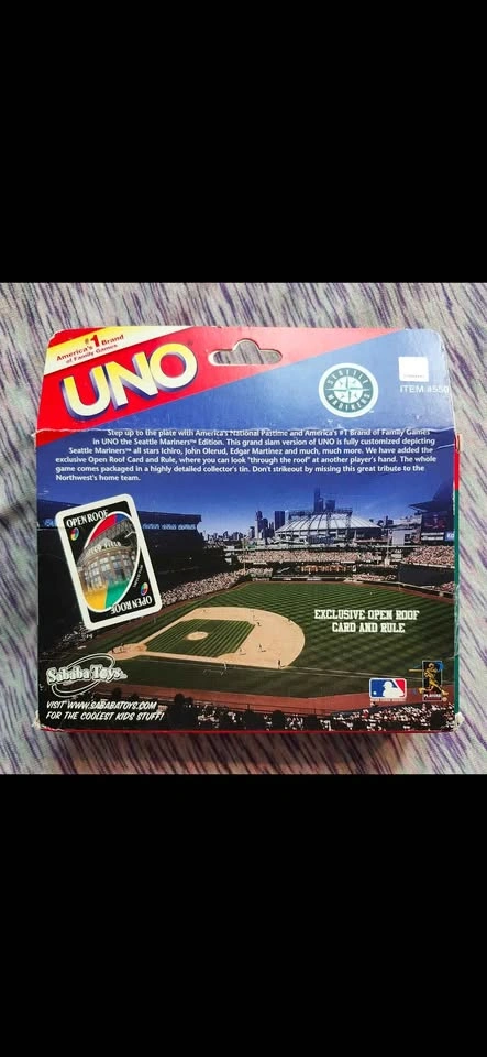 2003 Mattel UNO Seattle Mariners Special Edition Collector Tin - photo 2