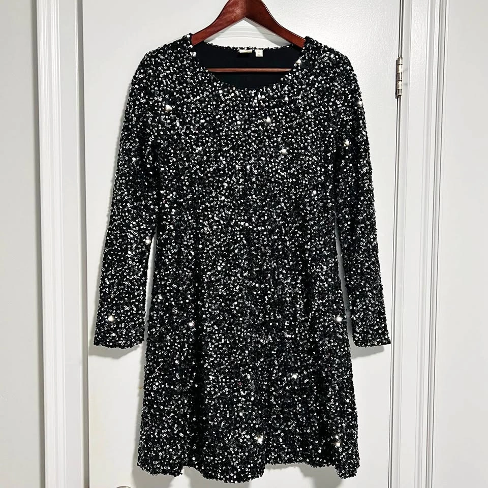 GAP Women’s Sequined Party Dress Size S