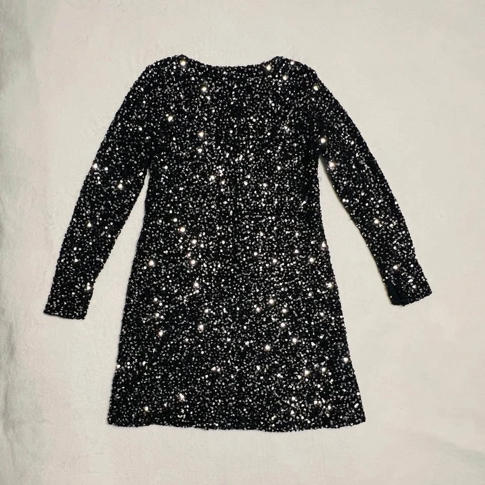 GAP Women’s Sequined Party Dress Size S - photo 3