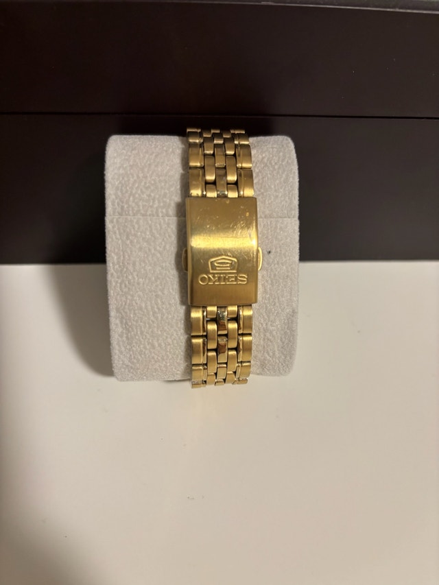 Seiko 5 Automatic 21 Jewels Gold-Tone Stainless Steel Watch - photo 2