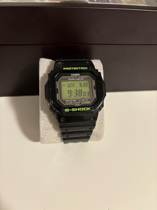 Casio G-Shock GW-M5610B-1 “Zombie” Tough Solar Atomic Square