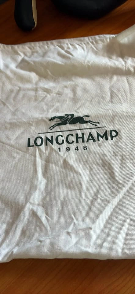 Longchamp Leather Purse, Black, original storage bag included - photo 5