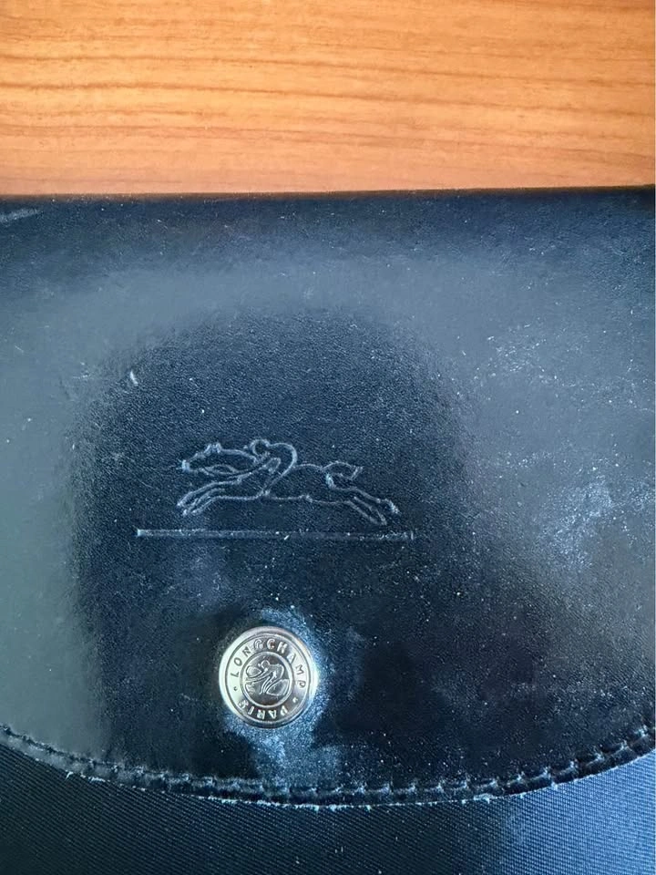 Longchamp small black nylon tote - photo 3