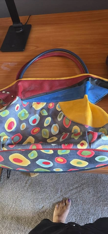 Colorful Cirque du Soleil shoulder bag - photo 4