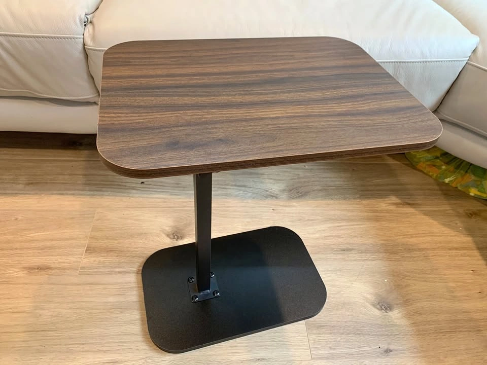Modern Heavy-Duty Adjustable C-Shaped Side Table