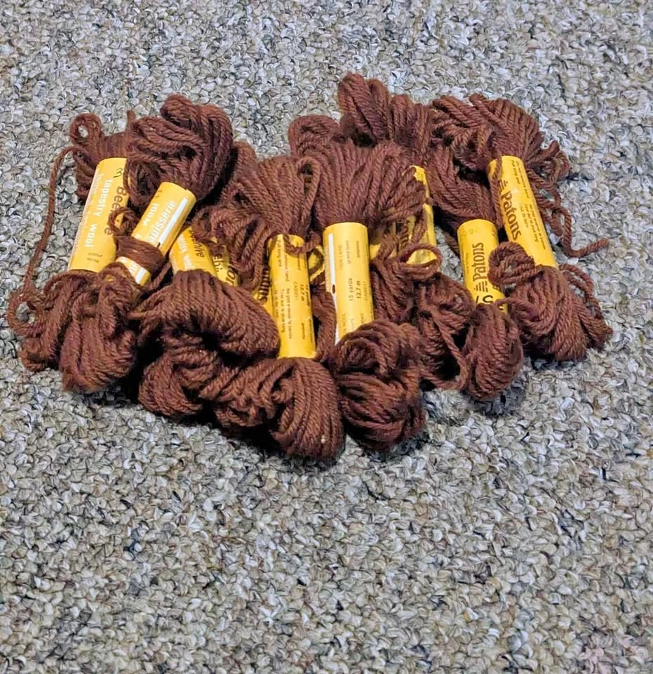 Patons Beehive Brown Tapestry Wool
