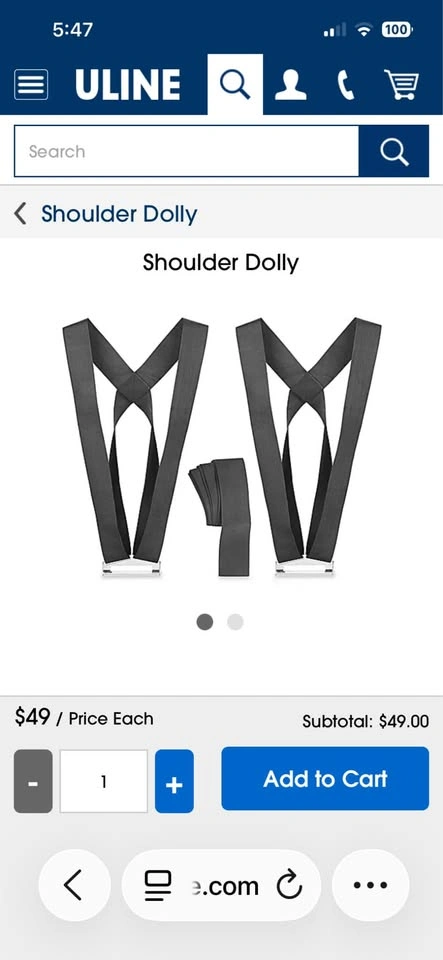 Shoulder Dolly - photo 3