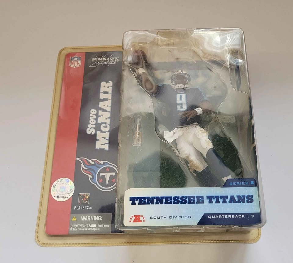 McFarlane's SportsPicks NFL Steve McNair Tennessee Titans Figure - photo 2