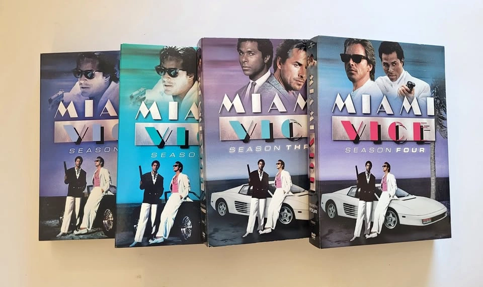 Miami Vice DVD TV Series Seasons 1 - 4 Mint Condition