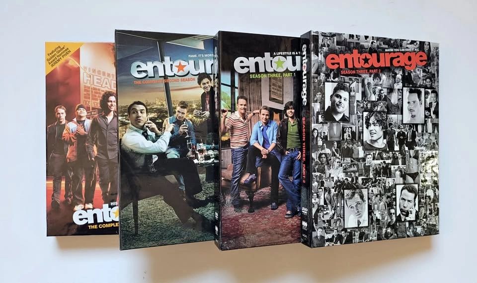 Entourage HBO TV Series Seasons 1-3 DVD Lot