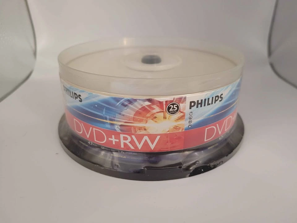 75 Brand New Blank DVDs: Maxell, Verbatim, Philips 25-Packs - photo 3