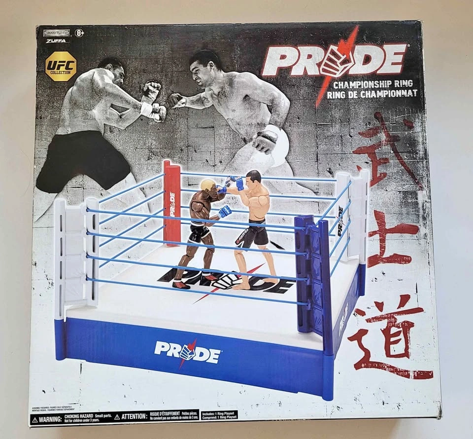 PRIDE UFC Collection Championship Ring Playset Jakks Pacific