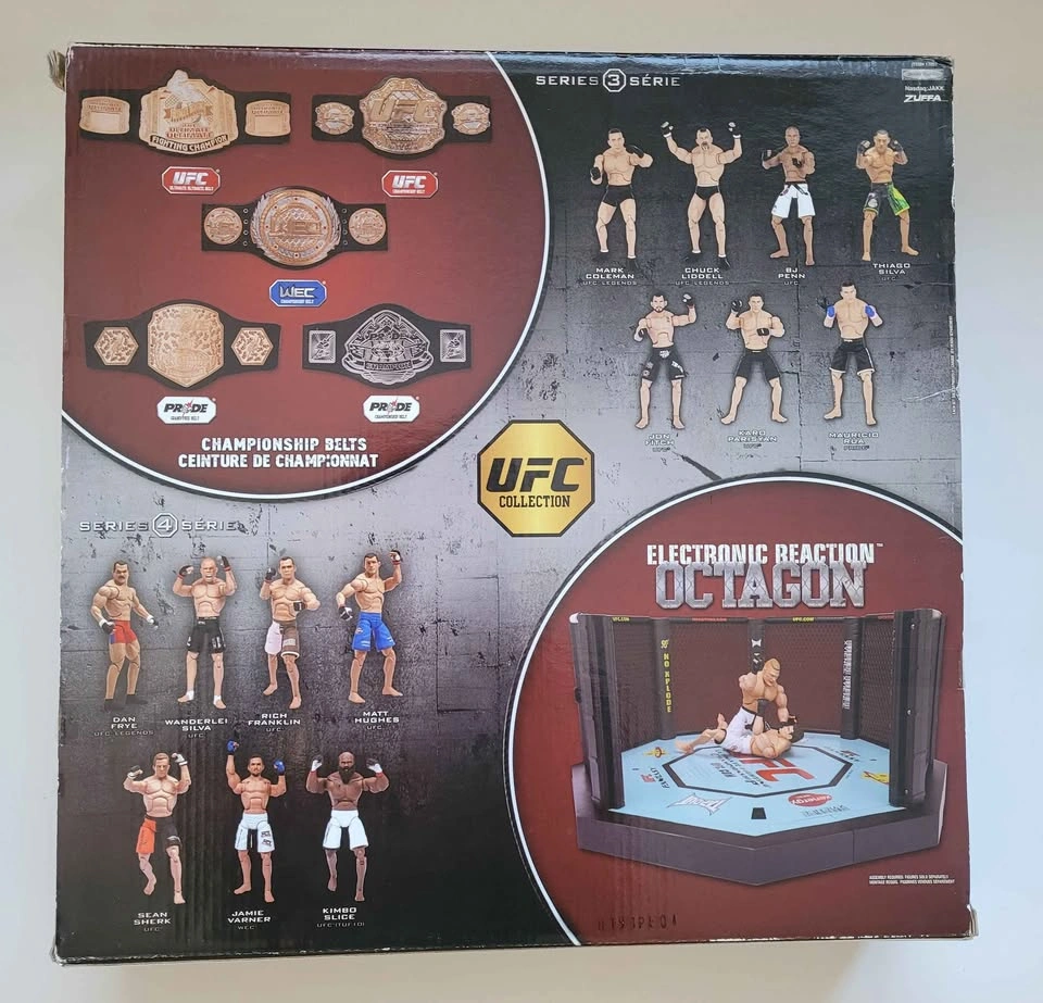 PRIDE UFC Collection Championship Ring Playset Jakks Pacific - photo 4