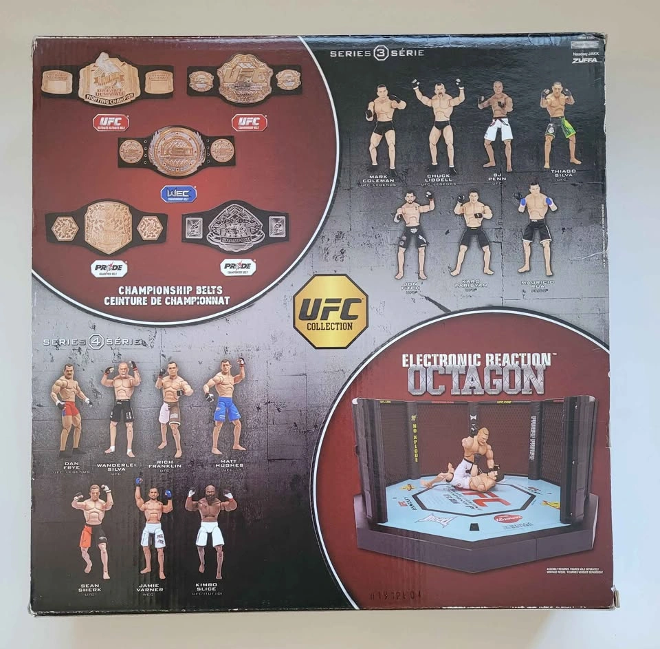 PRIDE UFC Collection Championship Ring Playset Jakks Pacific - photo 5