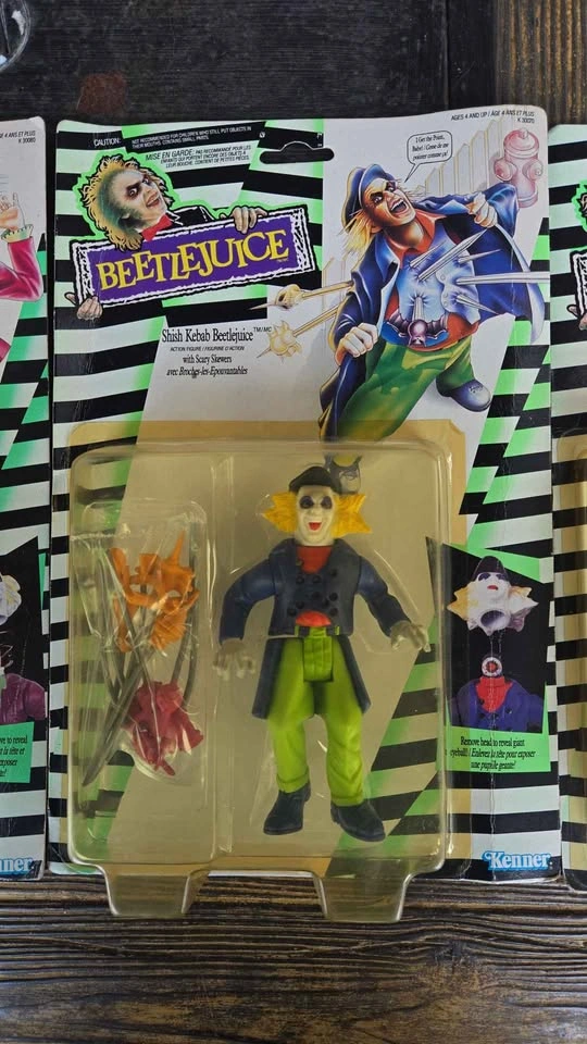 Vintage Kenner Beetlejuice Action Figures - Spinhead, Shish Keba - photo 3