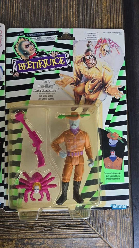 Vintage Kenner Beetlejuice Action Figures - Spinhead, Shish Keba - photo 4
