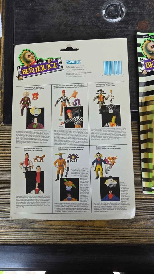 Vintage Kenner Beetlejuice Action Figures - Spinhead, Shish Keba - photo 5
