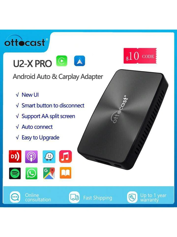 OTTOCAST U2-X Pro CarPlay & Android Auto Adapter - photo 2