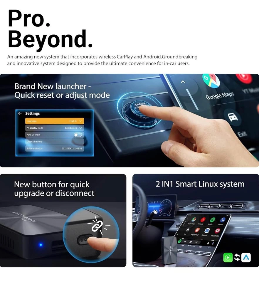 OTTOCAST U2-X Pro CarPlay & Android Auto Adapter - photo 4