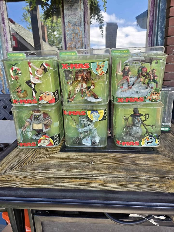 McFarlane Toys Twisted Christmas X-Mas Action Figures Full Set 2