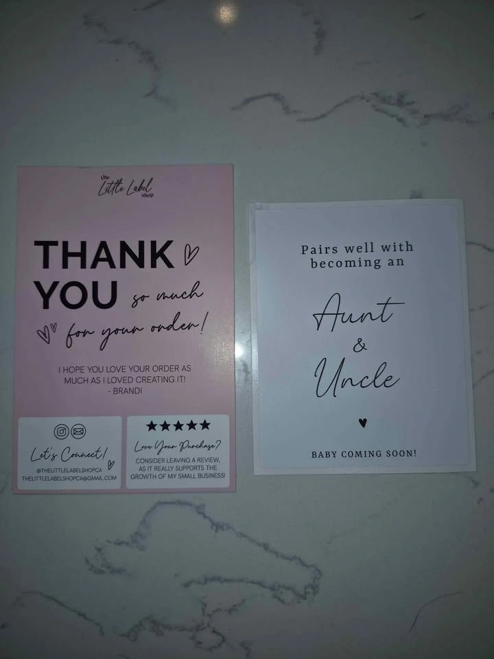 Announcement wine bottle sticker - photo 2
