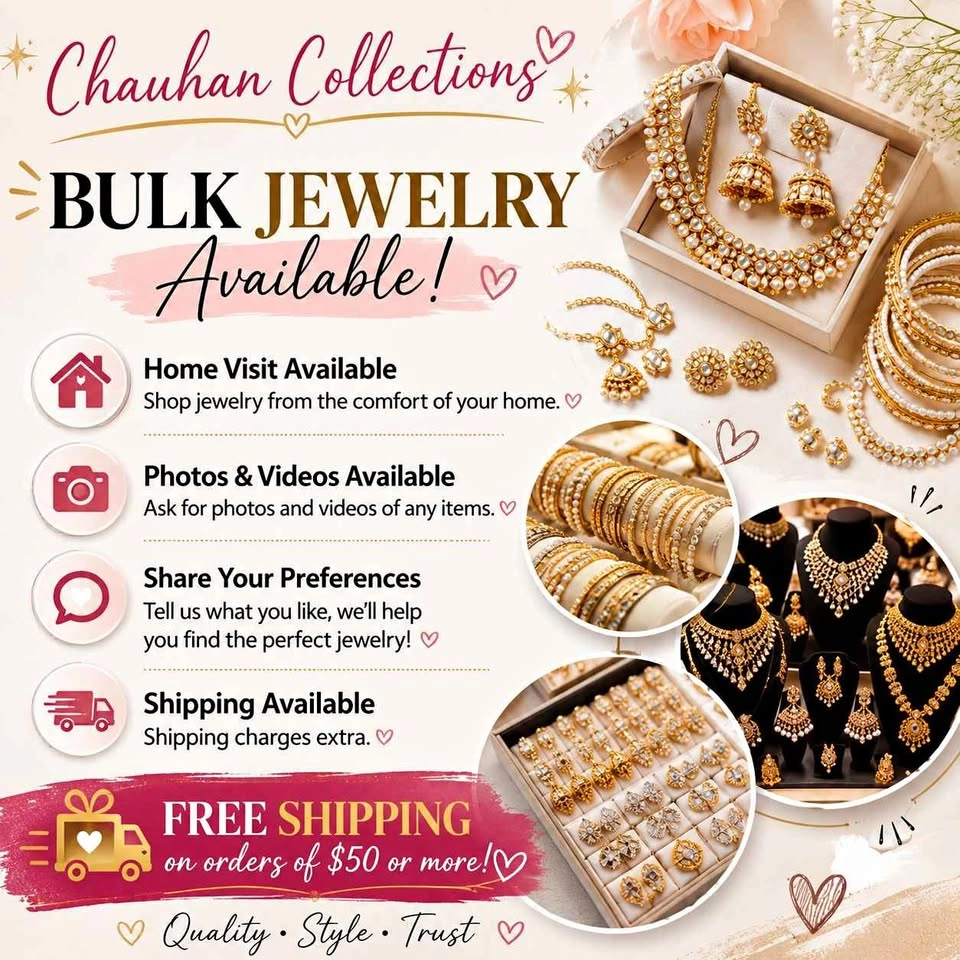 Chauhan Collections – Bulk Jewelry Available
