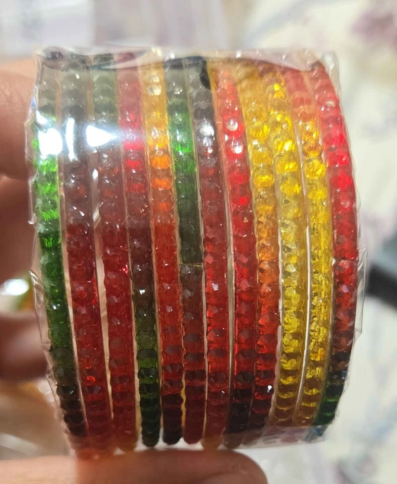Kashmiri and Glass bangles - photo 3