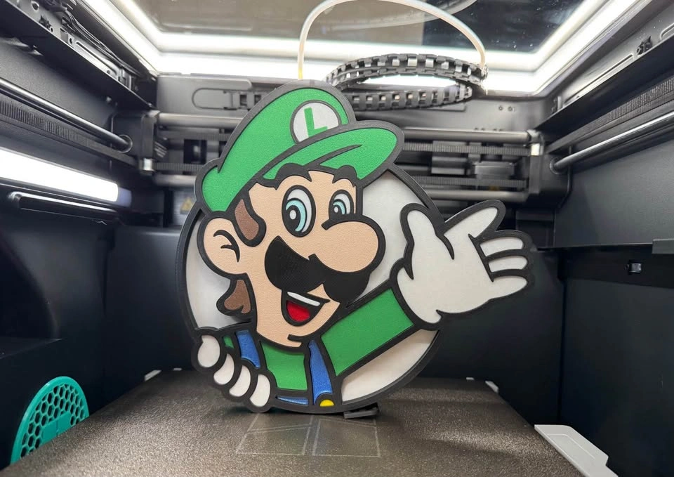 3D Printed Super Mario Bros. Wall Art Decor - photo 2