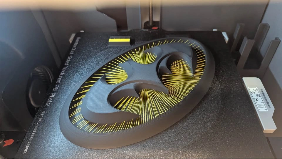 Super hero Batman Superman DC logo 3D printed wall decor - photo 3