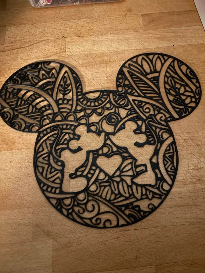 Disney Mickey Minnie art decor for wall table etc.. - photo 2