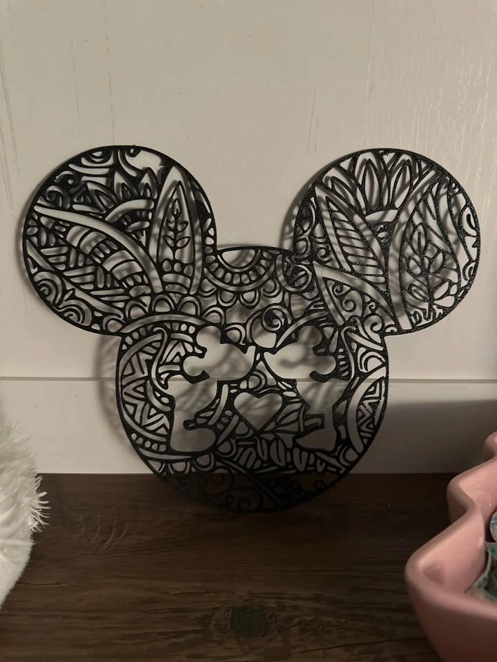 Disney Mickey Minnie art decor for wall table etc.. - photo 3