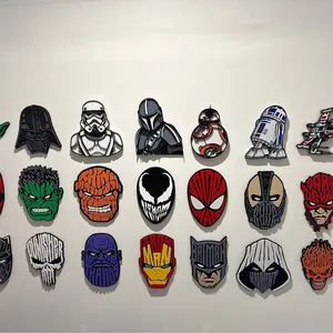 Marvel / Star Wars / DC 3D Layered Wall Art Helmets