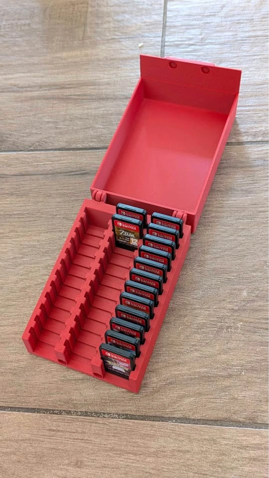 Switch Nintendo cartridge travel game case holder - photo 3