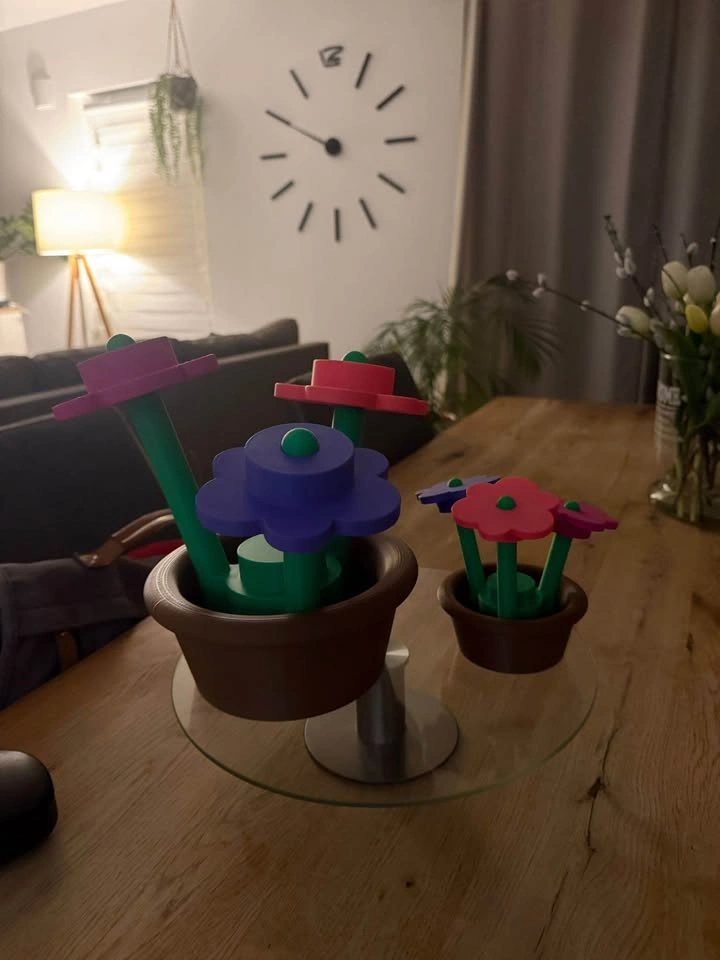 Oversized lego flower bouquet for decor - photo 5