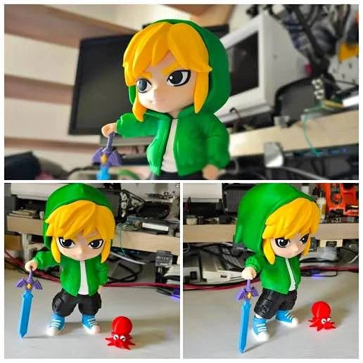Urban style Link from legend of Zelda