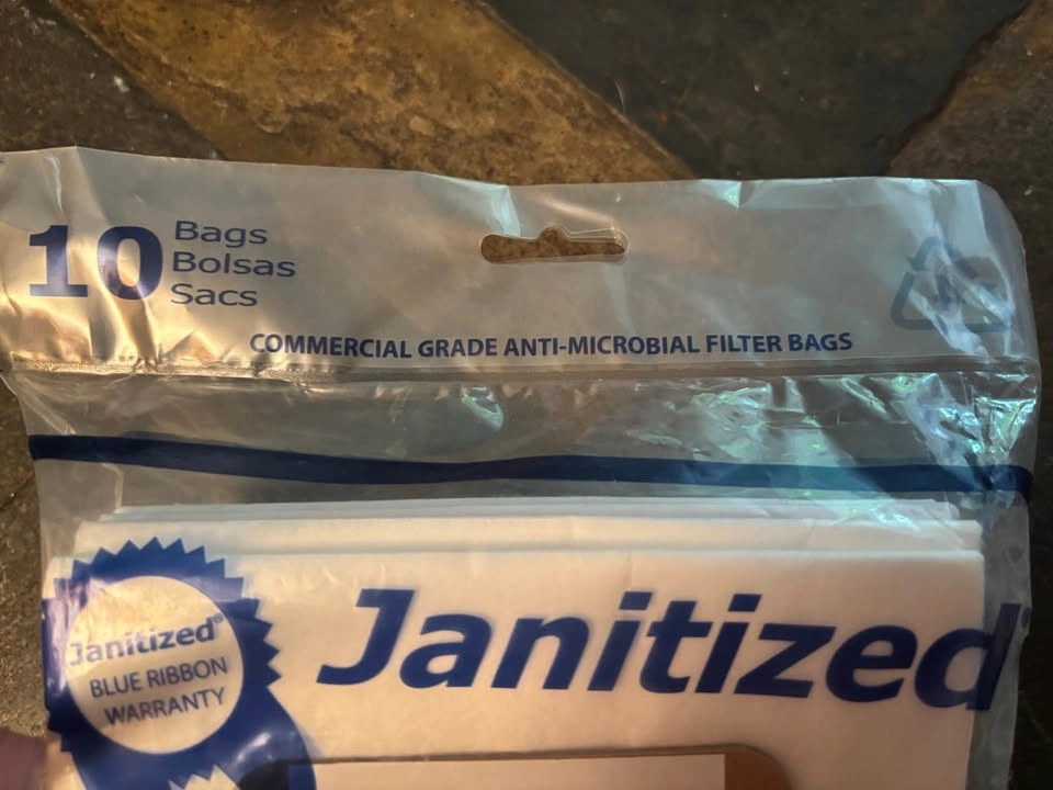 NEW 1 Package Of 10 Janitized Vacuum Bags - photo 2