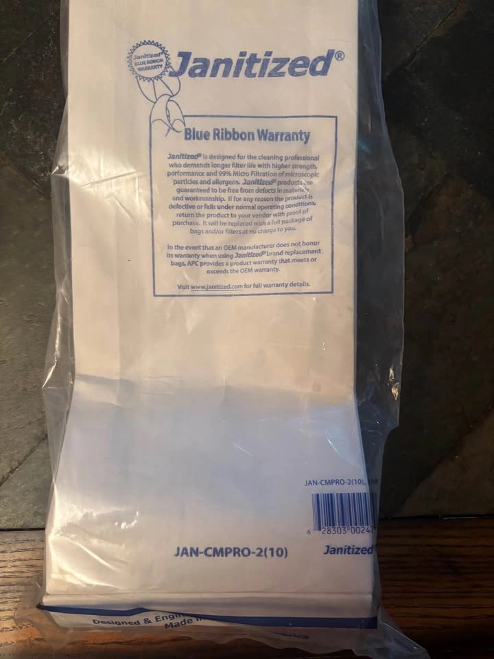 NEW 1 Package Of 10 Janitized Vacuum Bags - photo 3