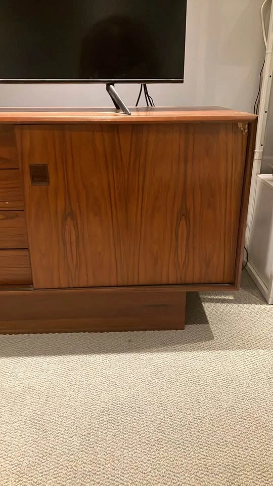 Mid-Century Modern Teak Sideboard Credenza - photo 2