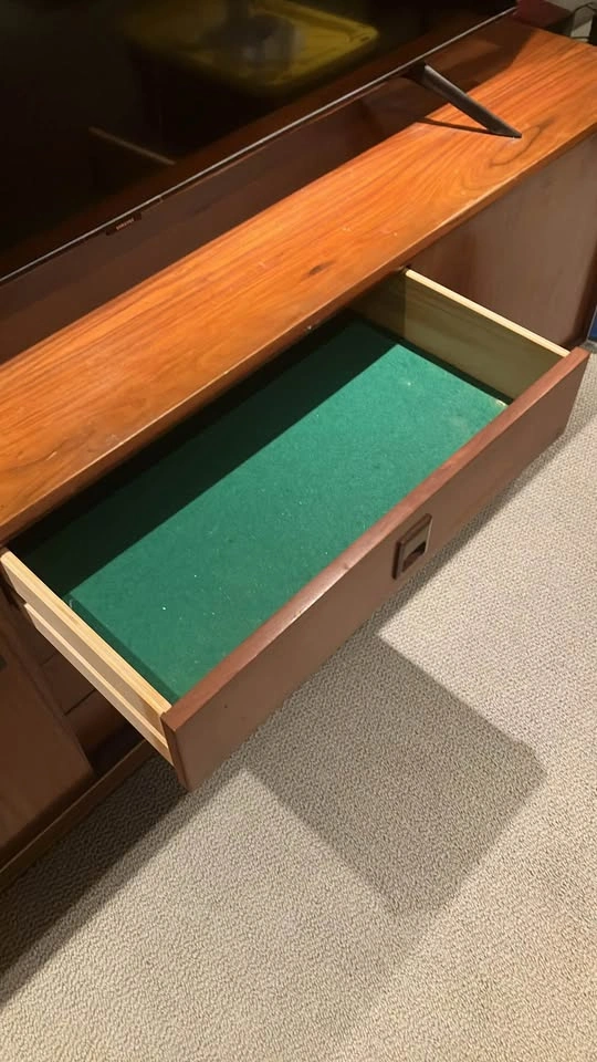Mid-Century Modern Teak Sideboard Credenza - photo 5