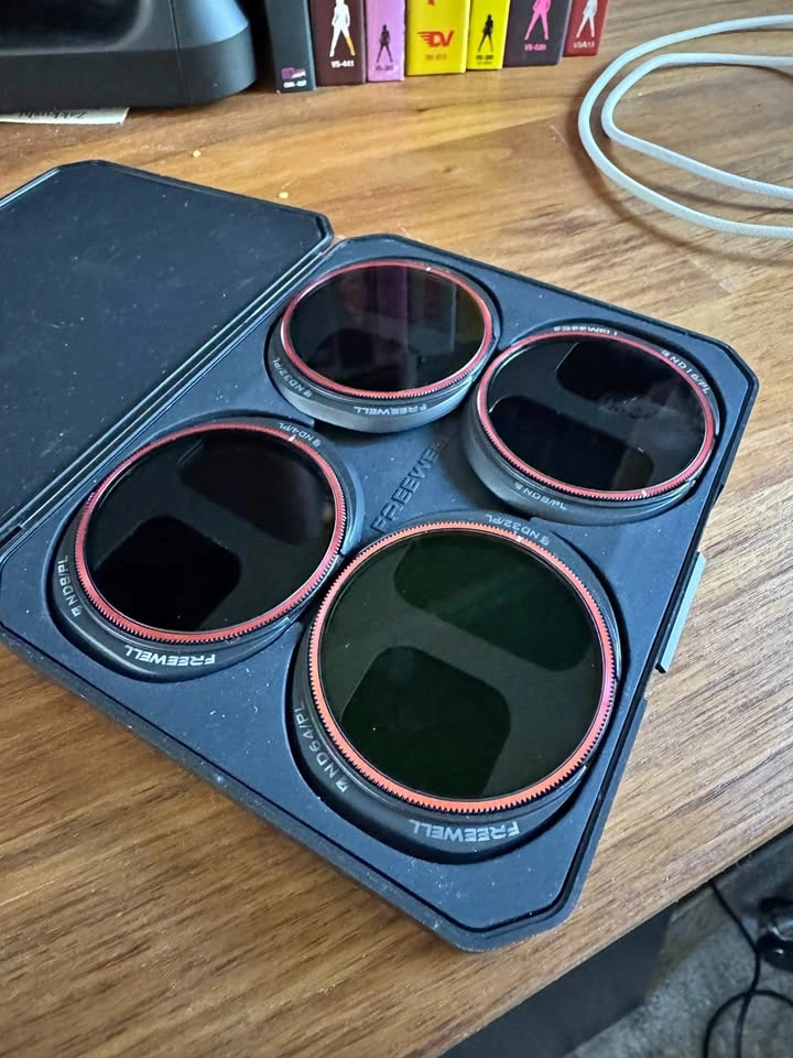 Freewell Bright Day 4 Pack - Polarized Split NDs for Mavic 4 Pro
